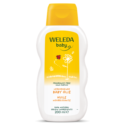 Weleda Zwangerschap en Baby Baby Calendula Verzorgende Olie Parfumvrij 200ml Weleda Zwangerschap en Baby Baby Calendula Verzorgende Olie Parfumvrij 200ml
