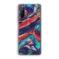 Chameleon Sun: Sony Xperia 10 III Transparant Hoesje