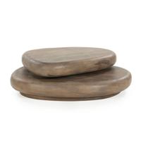 By-Boo Organische Salontafel 'Kabo' Mangohout, kleur Bruin