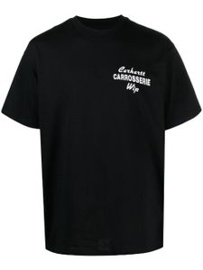 Carhartt WIP t-shirt Mechanics en coton biologique - Noir