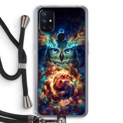 Aurowla: OnePlus Nord N10 5G Transparant Hoesje met koord