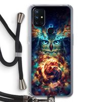 Aurowla: OnePlus Nord N10 5G Transparant Hoesje met koord
