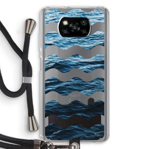 Oceaan: Xiaomi Poco X3 Pro Transparant Hoesje met koord