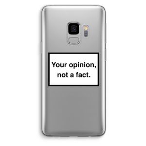 Your opinion: Samsung Galaxy S9 Transparant Hoesje
