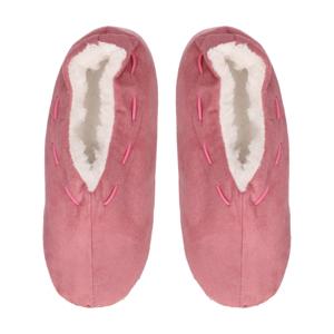 Pantoffels/sloffen voor dames - roze - Spaanse sloffen - teddy voering