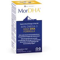 Minami Nutrition MorDHA 80% Omega-3 High DHA Formule 480mg 60Capsules