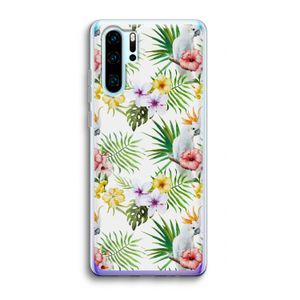 Gele kuif: Huawei P30 Pro Transparant Hoesje