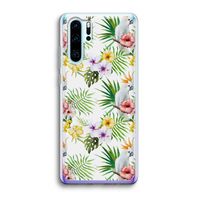 Gele kuif: Huawei P30 Pro Transparant Hoesje