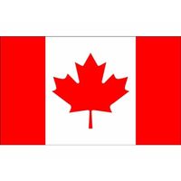 Vlag van Canada mini formaat 60 x 90 cm   -