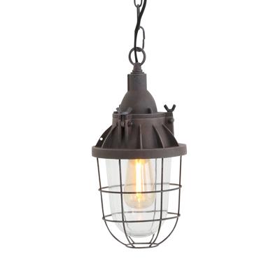Steinhauer Landelijke hanglampMistral 17cm antiek bruin - 7890B