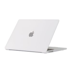 Lunso MacBook Air 15 inch M2/M3 (2023-2024) cover hoes - case - Mat Transparant