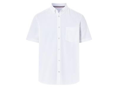 LIVERGY Heren overhemd (Wit, L)