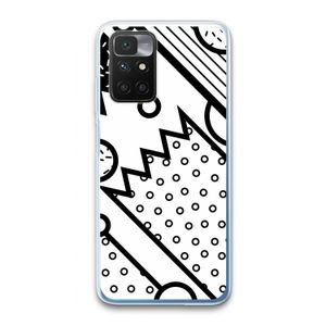 Pop Art #4: Xiaomi Redmi 10 Transparant Hoesje