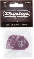 Dunlop 417P71 Gator Grip Plectrum 0.71mm 12-Pack