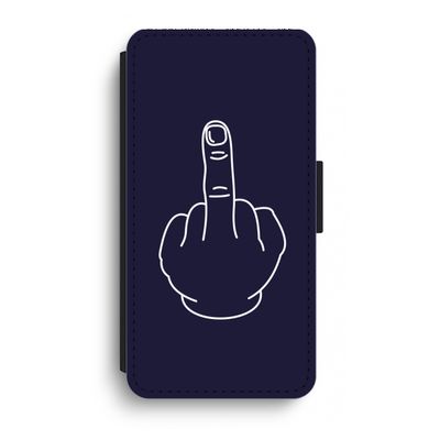 F**k U: iPhone XR Flip Hoesje F**k U: iPhone XR Flip Hoesje