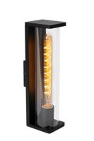 Lucide Sligo wandlamp 15W 40x15cm zwart - thumbnail