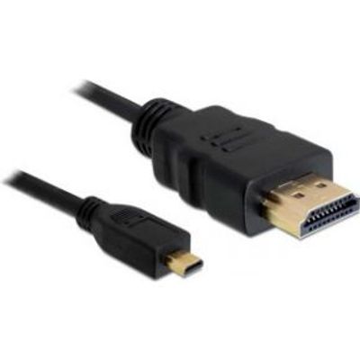 Delock 82664 Kabel High Speed HDMI met Ethernet A male > Micro-D male 2 m