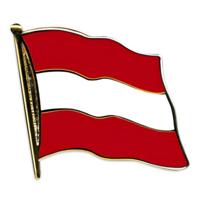 Pin Vlag Oostenrijk - 2 cm - vlaggen speldje - supporter - mini broche