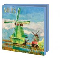 Kaartenmapje Mills, Berber Boom 10 Stuks