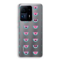 Smiley watermeloenprint: Xiaomi Mi Mix 4 Transparant Hoesje