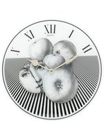 Fornasetti horloge à imprimé graphique - Blanc - thumbnail