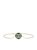 De Beers Jewellers bracelet Enchanted Lotus en or 18ct pavé de diamants - Vert - thumbnail