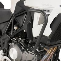 GIVI Valbeugel, Valbeugels voor de moto, TNH8703 Zwart gepoedercoat staal bovenzijde