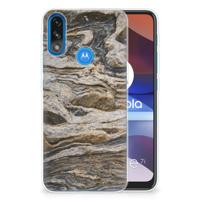 Motorola Moto E7/E7i Power | TPU | Siliconen hoesje | Steen