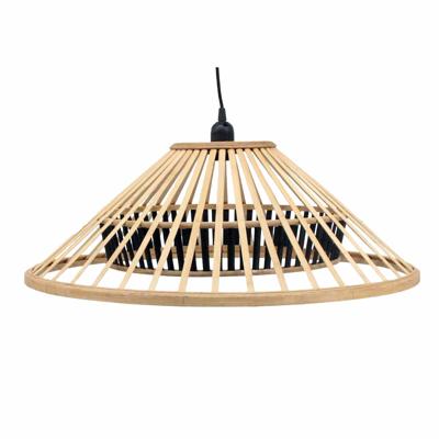 Plafondlamp DKD Home Decor Bruin Bamboe 50 W (60 x 60 x 21 cm)