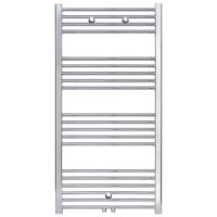 Handdoekradiator Belrad | 120x50 cm | Midden aansluiting | 376 watt | Chroom