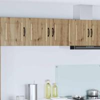 Keukenkast met plank Artisan Eiken 80 x 31 x 40 cm Bewerkt hout