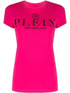 Philipp Plein t-shirt à logo imprimé - Rose