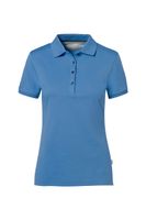Hakro 214 COTTON TEC® Women's polo shirt - Malibu Blue - S - thumbnail
