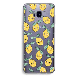 Citroenen: Samsung Galaxy S8 Plus Transparant Hoesje