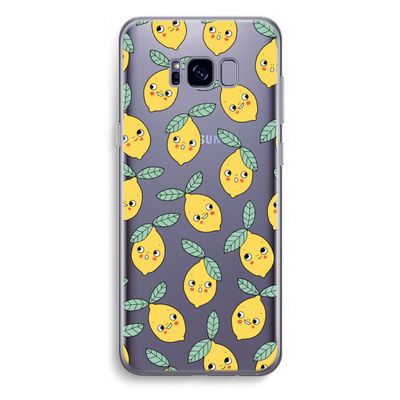 Citroenen: Samsung Galaxy S8 Plus Transparant Hoesje