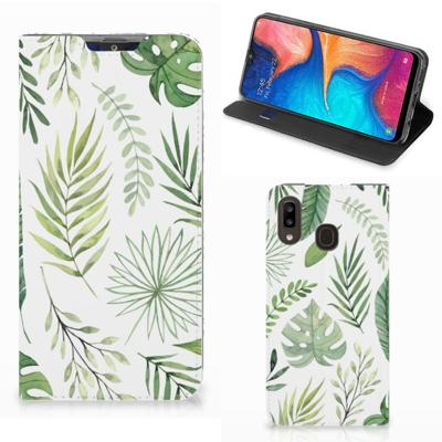 Samsung Galaxy A30 Smart Cover Leaves