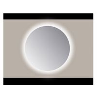 Spiegel Rond Sanicare Q 120 cm Ambi Cold White LED PP Geslepen Sanicare - thumbnail