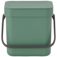 Brabantia Sort & Go afvalbakje 3 liter - Fir Green - thumbnail