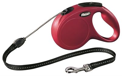 Flexi rollijn cord rood