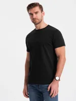 Ombre - Astana - T-Shirt Heren - Zwart - Modaitalia