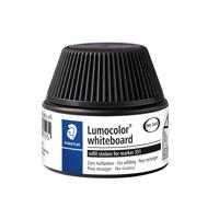 Viltstiftvulling Staedtler Lumocolor whiteboard 30ml zwart | 4 stuks