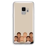 Girls girls girls: Samsung Galaxy S9 Transparant Hoesje