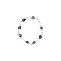 Edelsteen Armband Amethist - 22 cm