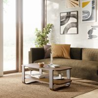 Umbra Salontafel 'Bellwood' 109 x 55cm, kleur Walnoot
