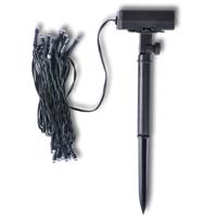 VidaXL Zonne-energie led slingerverlichting 24 lampjes 3,8m (2 stuks)