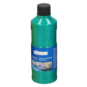 1x Acrylverf / temperaverf fles groen 250 ml   -