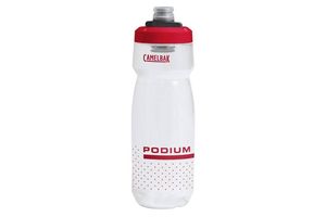 CamelBak Podium Fiets, Sporten 620 ml Polypropyleen (PP) Rood, Doorschijnend