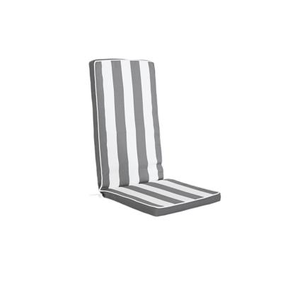 Stoelkussen DKD Home Decor Grijs Wit (42 x 4 x 115 cm)