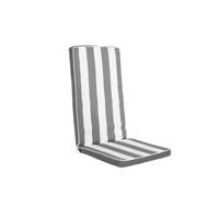 Stoelkussen DKD Home Decor Grijs Wit (42 x 4 x 115 cm)