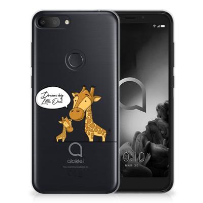 Alcatel 1S (2019) Telefoonhoesje met Naam Giraffe Alcatel 1S (2019) Telefoonhoesje met Naam Giraffe